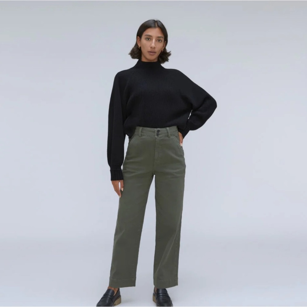 Everlane Organic Wide Leg Pant- Kambaba